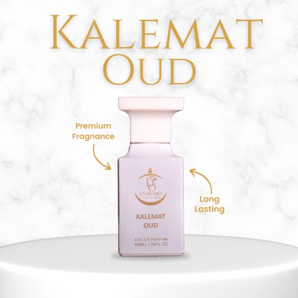 Kalemat oud luxury unisex perfume - 50ml - Image 4