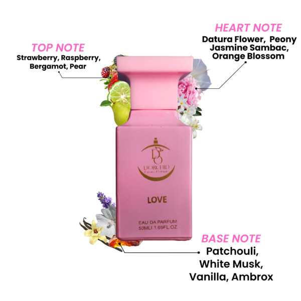 Love luxury women perfume - 50ml - Image 3