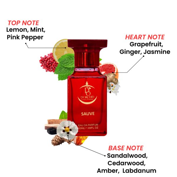 Sauve luxury unisex perfume - 50ml - Image 3