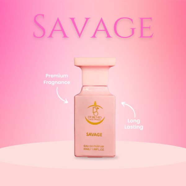 Savage luxury men perfume - 50ml - Image 4
