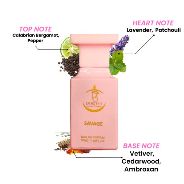Savage luxury men perfume - 50ml - Image 5