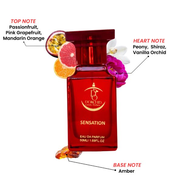 Sensation luxury women perfume - 50ml - Image 3