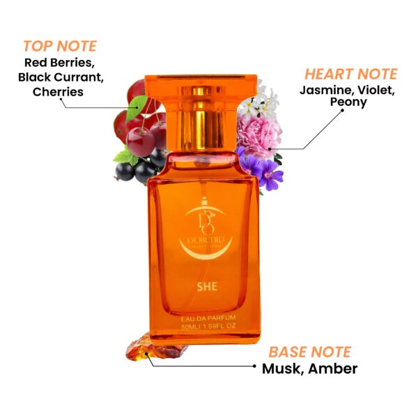 She luxury women perfume - 50ml - Image 4