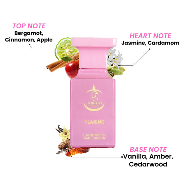 Yearing luxury unisex perfume - 50ml - Image 3