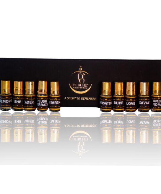 Luxury attar trail pack - 10x3ml