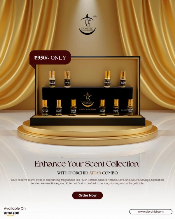 Luxury attar trail pack - 10x3ml - Image 5